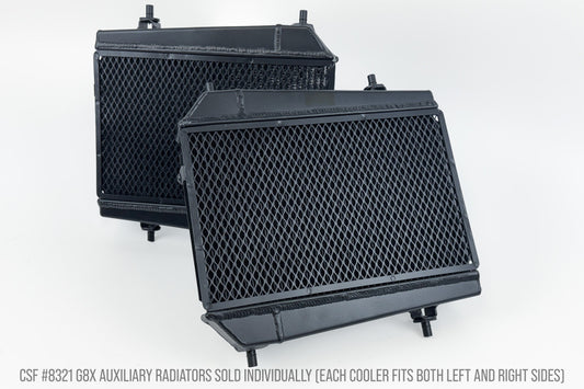 CSF BMW G8X M3/M4/M2 High-Performance Auxiliary Radiator - Single Radiator