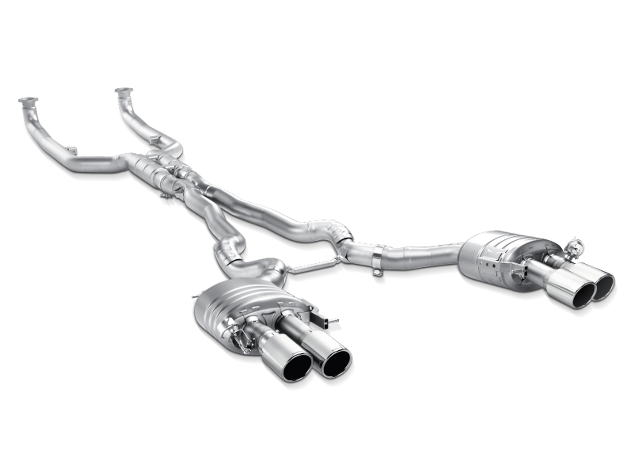 Akrapovic 12-17 BMW M6 (F12 F13) Evolution Line Cat Back (Titanium) w/ Carbon Tips