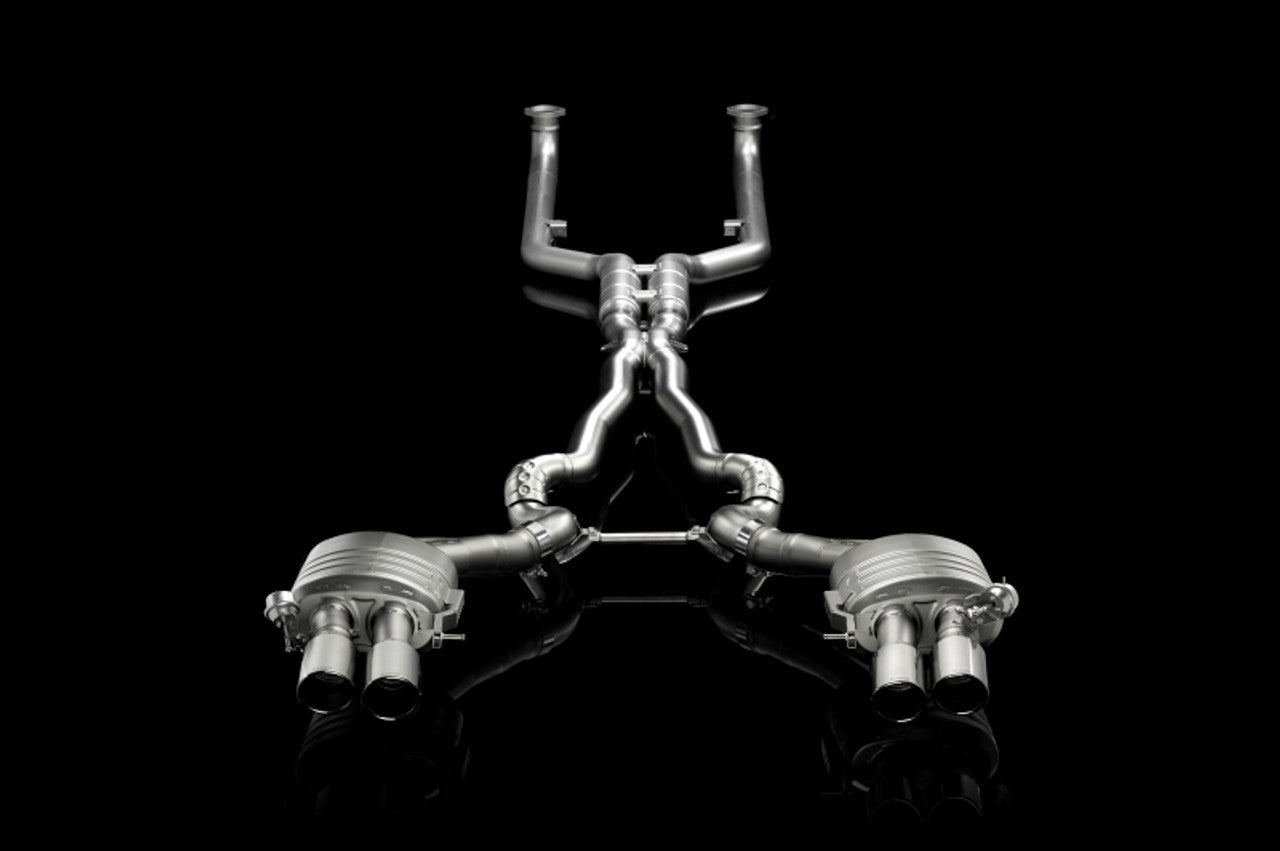 Akrapovic 12-17 BMW M6 (F12 F13) Evolution Line Cat Back (Titanium) w/ Carbon Tips