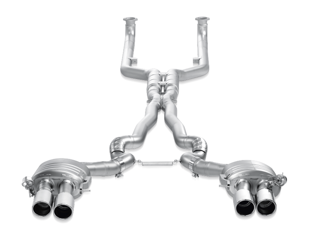 Akrapovic 12-17 BMW M6 (F12 F13) Evolution Line Cat Back (Titanium) w/ Carbon Tips