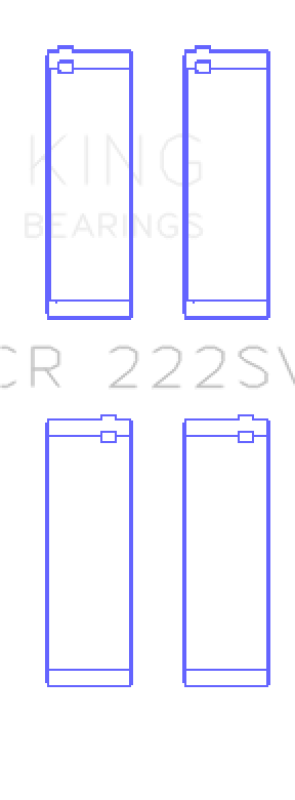 King BMW N55B30A (Size STD) Rod Bearings (2 Pair)