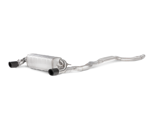 Akrapovic 16-17 BMW 340i (F30 F31) Evolution Line Cat Back (SS) w/ Carbon Tips and Link Pipe