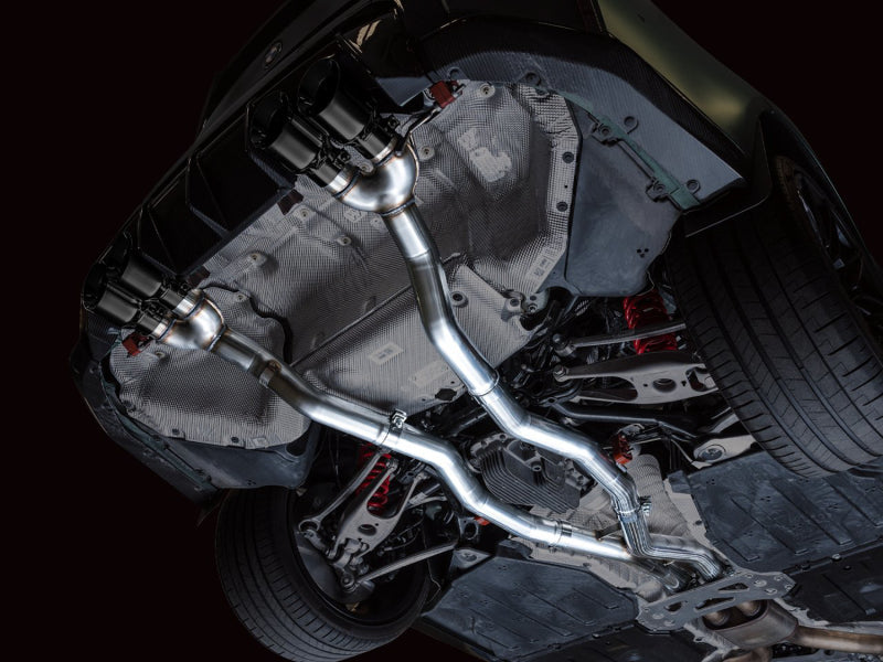 AWE TRACK EDITION CATBACK EXHAUST G8X (DIAMOND BLACK TIPS)