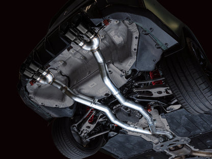 AWE TRACK EDITION CATBACK EXHAUST G8X (DIAMOND BLACK TIPS)