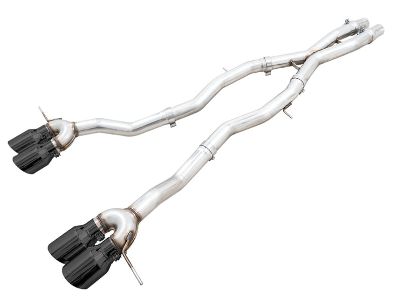 AWE TRACK EDITION CATBACK EXHAUST G8X (DIAMOND BLACK TIPS)