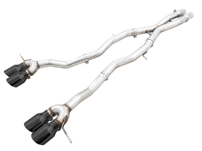 AWE TRACK EDITION CATBACK EXHAUST G8X (DIAMOND BLACK TIPS)