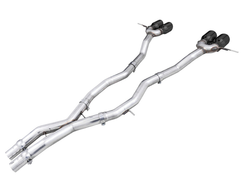 AWE TRACK EDITION CATBACK EXHAUST G8X (DIAMOND BLACK TIPS)