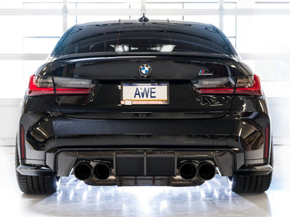 AWE TRACK EDITION CATBACK EXHAUST G8X (DIAMOND BLACK TIPS)